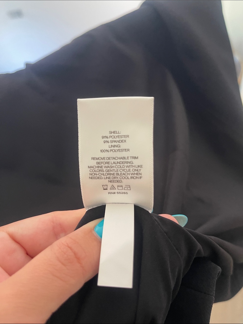 Women's Black Double-Breasted Blazer Jacket - Picture 5 of 5